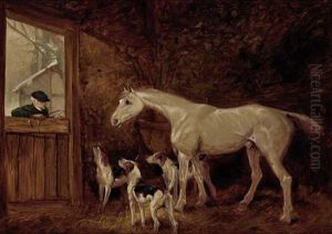 Horse In A Stable by John E. Ferneley