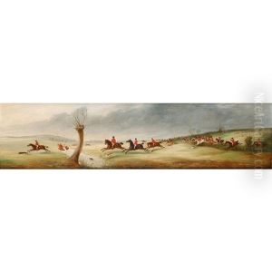 An Incident In The Quorn Hunt by John E. Ferneley