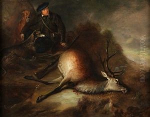 Cazador Con Presa by John E. Ferneley
