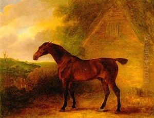 "thalaba", A Bay Hunter By A Stable