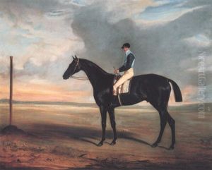 "cadland" With Jem Robinson Up by John E. Ferneley