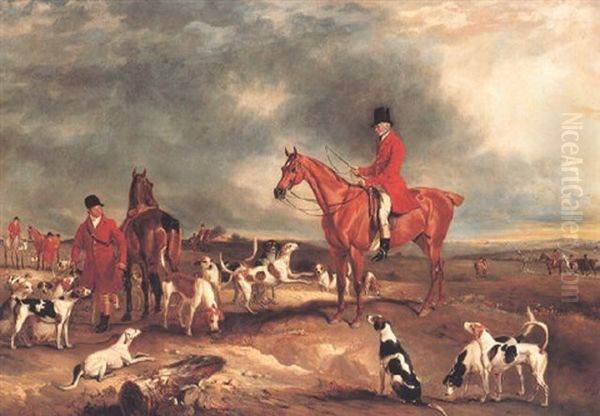 Ralph John Lambton And His Huntsman And Hounds - view 1