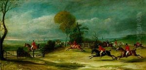 The Belvoir Hunt by John E. Ferneley