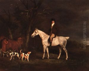 A Gentleman On His Grey Hunter by John E. Ferneley