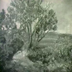 Paysage by Julien Hippolyte Feron