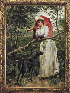 Det Roda Parasollet by William Feron
