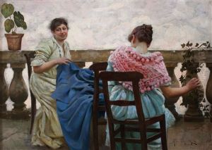 Il Ricamo by Arnaldo Ferraguti