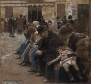 Gli Emigranti by Arnaldo Ferraguti
