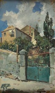 Cancela (san Lorenzo De El Escorial by Alejandro Ferrant Y Fischermans