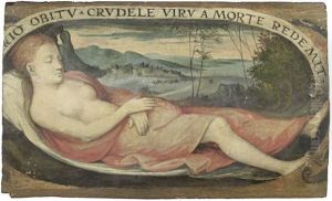 Allegories Of Death (pair) by Vicino Da Ferrara