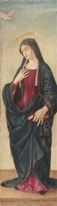 Die Verkundigung An Maria by Vicino Da Ferrara