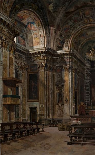 Interno Della Chiesa Di Sant'antonio Abate - view 1