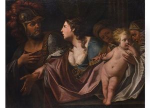 Der Abschied Hectors Von Andromache by Arturo Ferrari