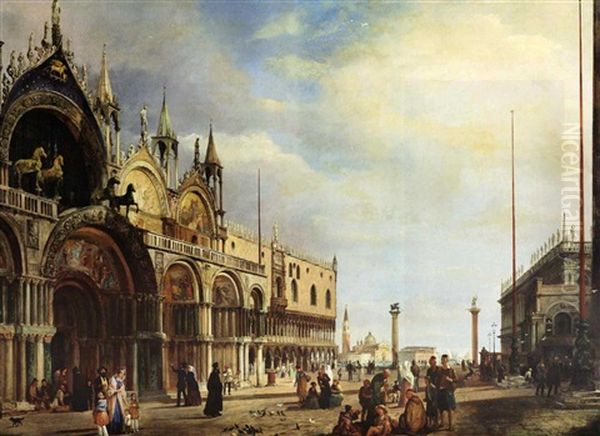 Vista De La Plaza De San Marcos, Venecia (view Of The San Marcos Place, Venezia) - view 1