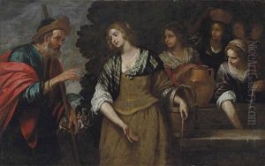 Rebecca And Eliezer At The Well