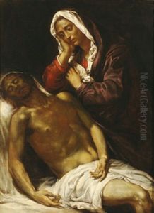 Pieta by Giovanni Andrea de Ferrari