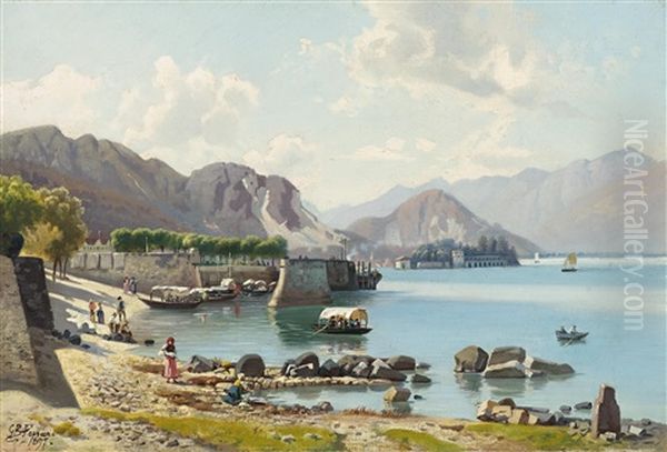 Blick Auf Den Lago Maggiore - view 1