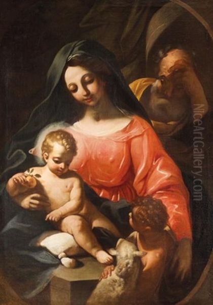 La Sainte Famille Avec Saint Jean-baptiste - view 1