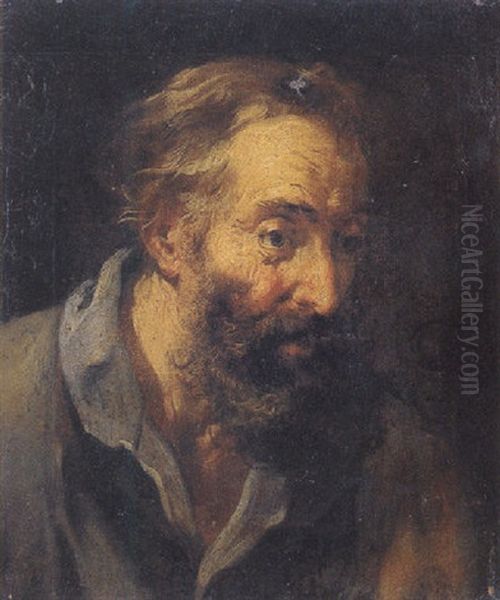 Head Of A Bearded Man - view 1