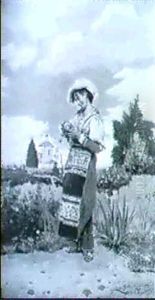 Fanciulla In Costume Popolare Romano by Giuseppe Ferrari