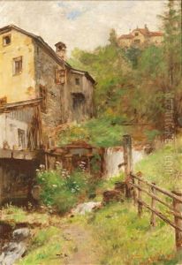 Old Mill by Arthur von Ferraris