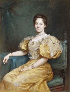Mauthner Odonne Portreja by Arthur von Ferraris