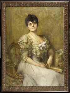 Portrait Einer Edlen Dame