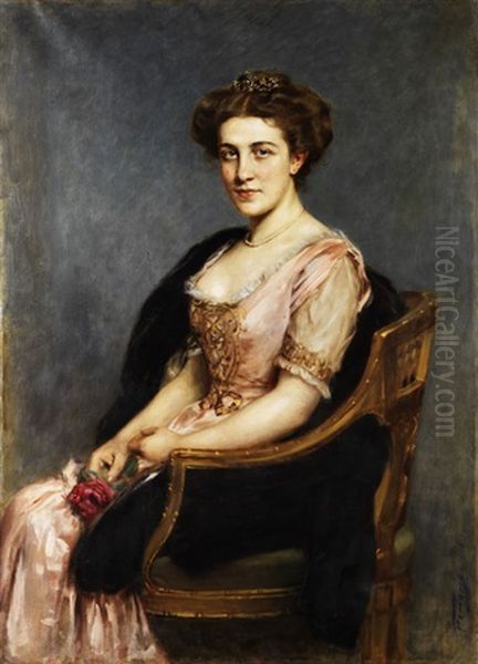 Portraitbildnis Einer Jungen Dame - view 1