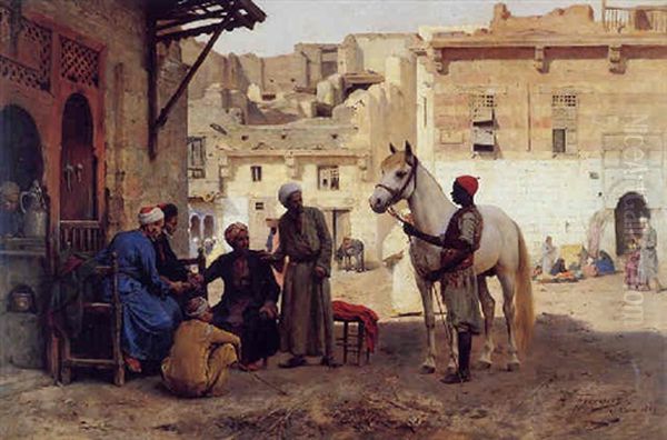 Negotiations In The Market Place - view 1