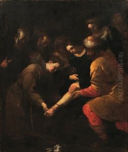 S. Antonio Da Padova E Il Miracolo Del Piede by Orazio Ferraro