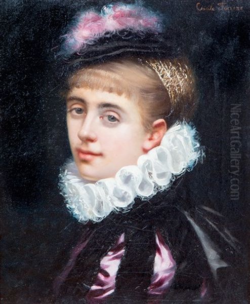 Lady With A Lace Collar - view 1