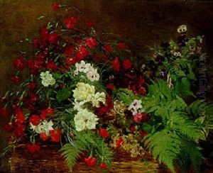 Summer Flowers by Cecile (Mme. Guerin) Ferrere