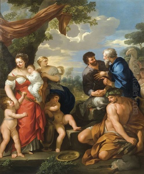 La Reconciliation De Jacob Et Laban - view 1