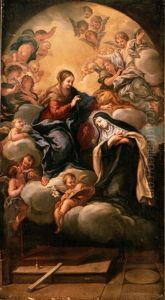 La Vergine Benedice Santa Margherita Da Cortona