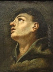 Munk Skuende Mod Himlen by Ciro Ferri