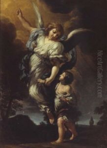 L'angelo Custode by Ciro Ferri