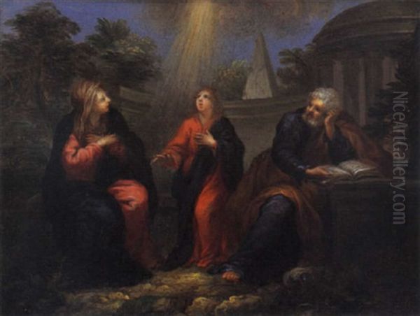 Sacra Famiglia In Paesaggio Classico - view 1