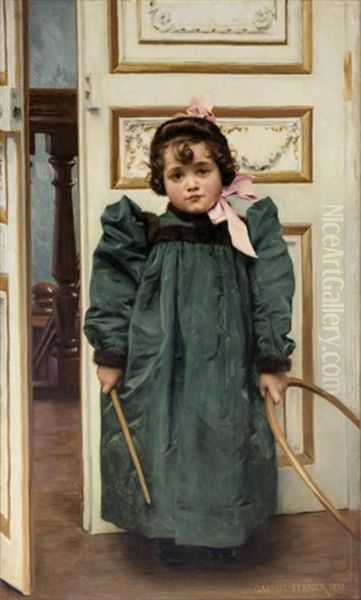 Odette Ferrier 4 Ans, Portrait De Sa Fille - view 1