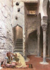 Scene Orientale Ou L"examen De L"oeil