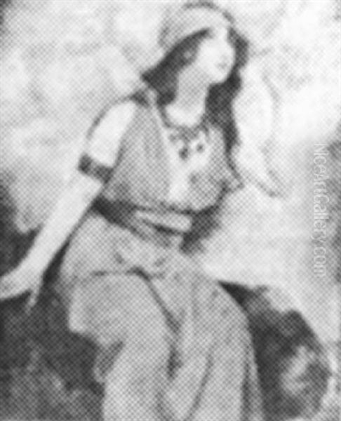 Portrait Of A Gypsy Girl - view 1