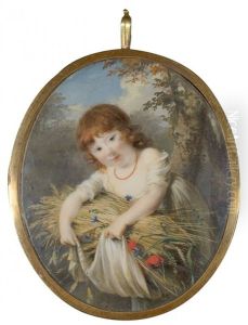 Portrait De Mary Sidney Douglas, 4ieme Fille D'archibald, 1er Baron Douglas by Francois Ferriere