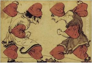 The Conflict by Louis, Baron Athalin
