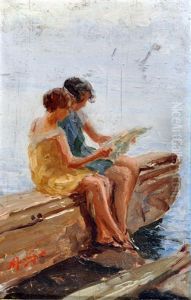 Ragazze Sul Molo