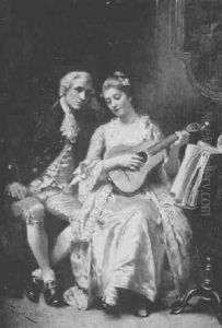 A Musical Interlude by Jean-Leon Gerome Ferris