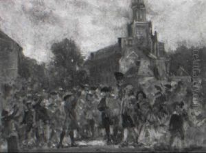 Election Day, Philadelphia by Jean-Leon Gerome Ferris