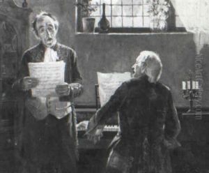 Duet by Jean-Leon Gerome Ferris