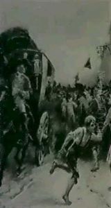 The Arrival Of The Stagecoach by Jean-Leon Gerome Ferris