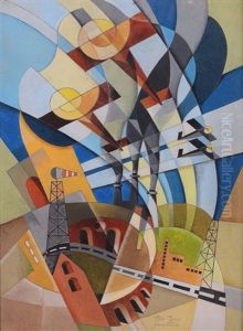 Aeropittura by Italo Ferro