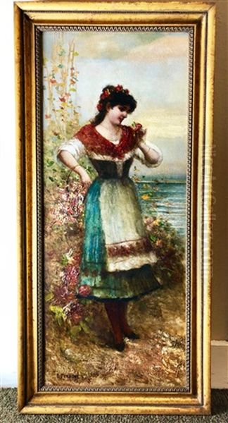 Women With A Basket - view 1