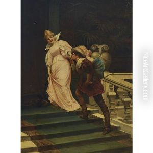 The Courtship by Egisto Ferroni